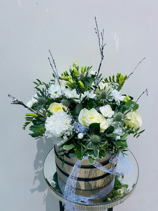 Flowers delivered to customer