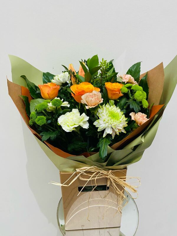 Flowers delivered to customer