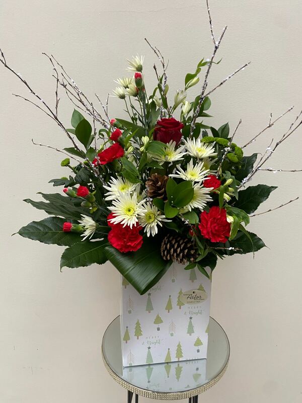 Flowers delivered to customer