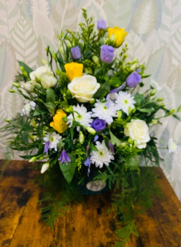 Flowers delivered to customer