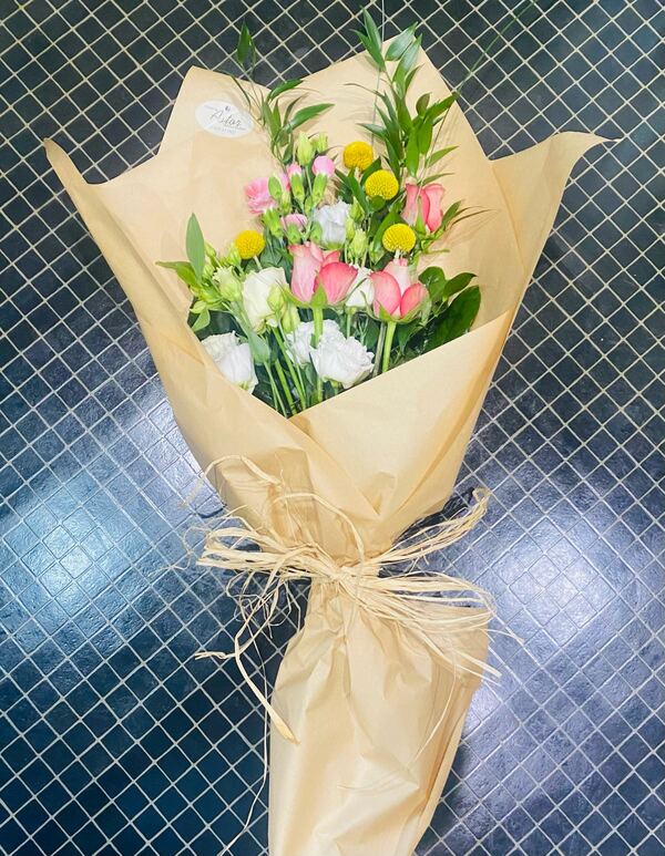 Flowers delivered to customer