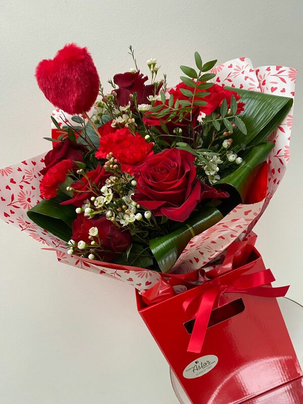 Flowers delivered to customer