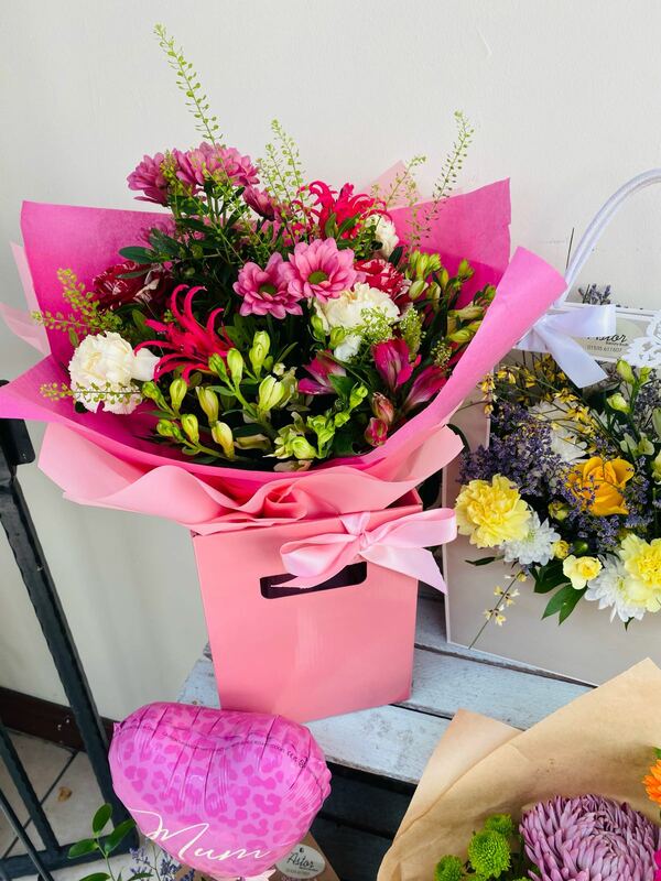Flowers delivered to customer
