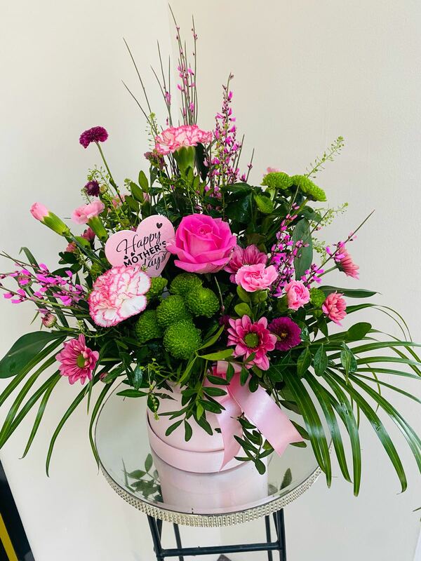 Flowers delivered to customer