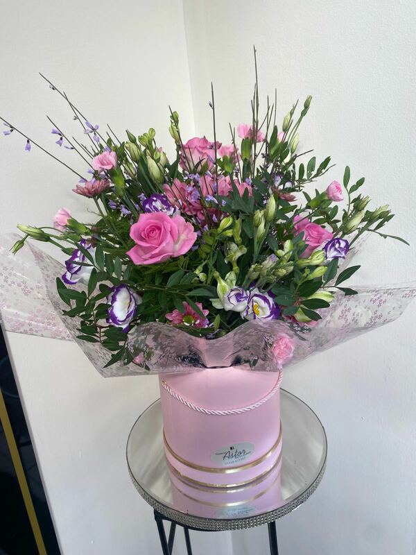 Flowers delivered to customer
