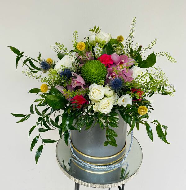 Flowers delivered to customer