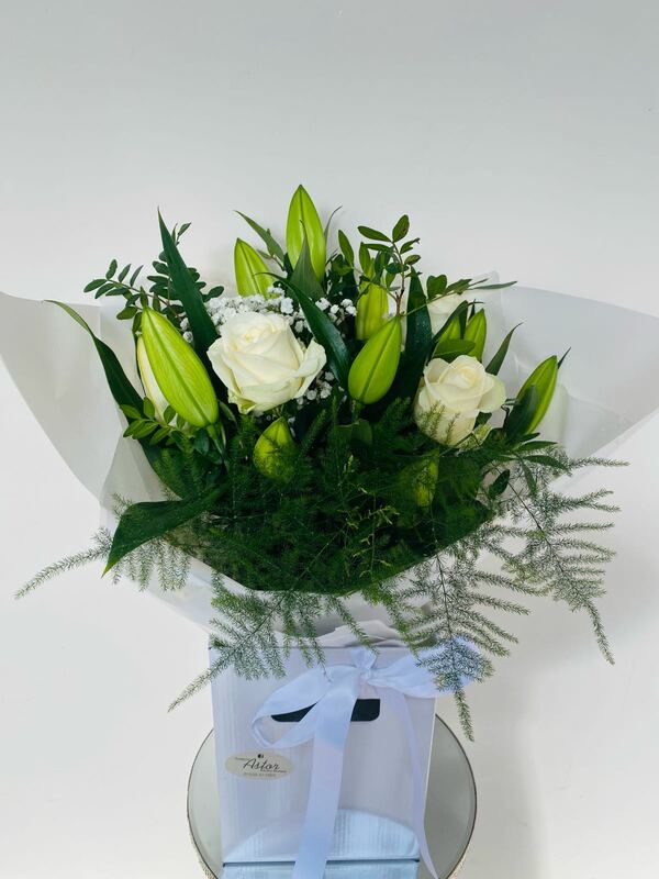 Flowers delivered to customer