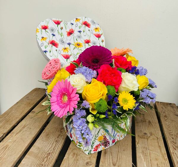 Flowers delivered to customer