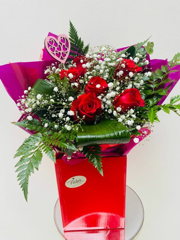 Flowers delivered to customer