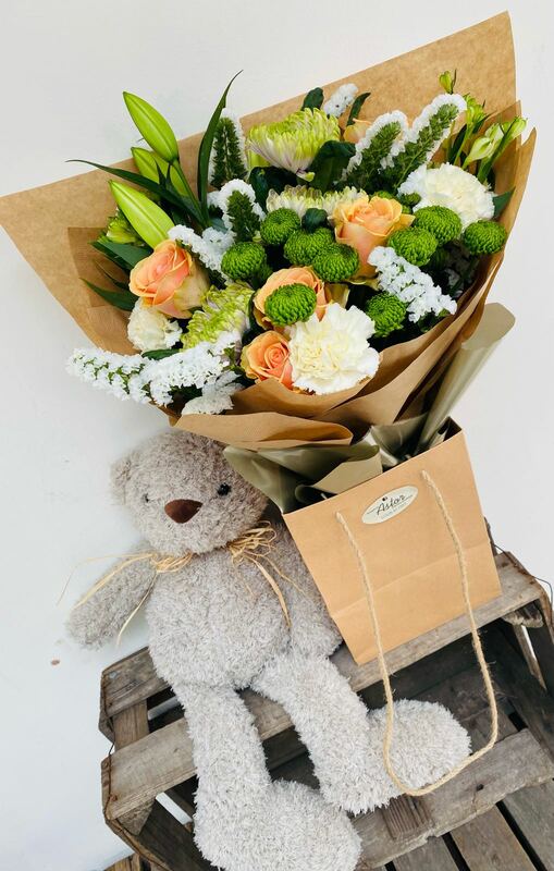 Flowers delivered to customer
