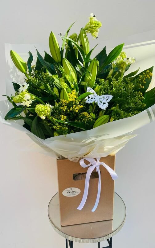 Flowers delivered to customer