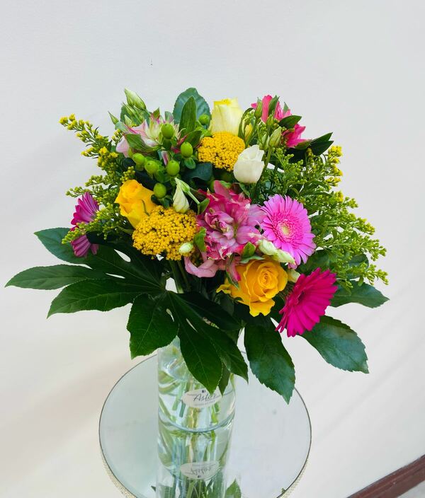 Flowers delivered to customer