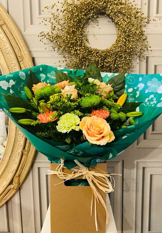 Flowers delivered to customer