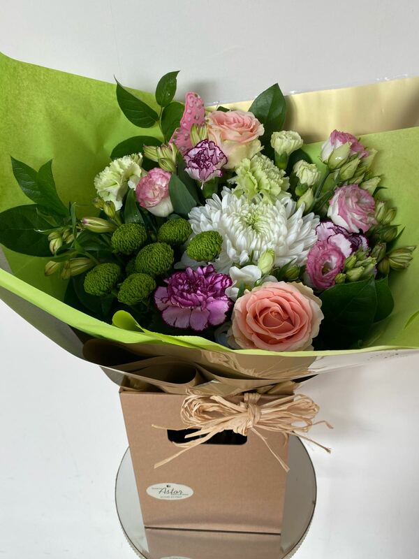 Flowers delivered to customer