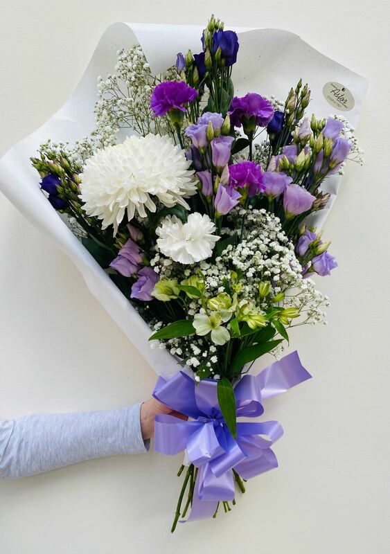 Flowers delivered to customer