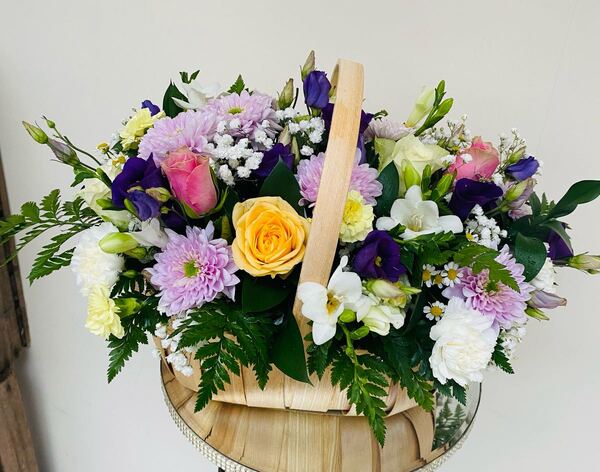 Flowers delivered to customer
