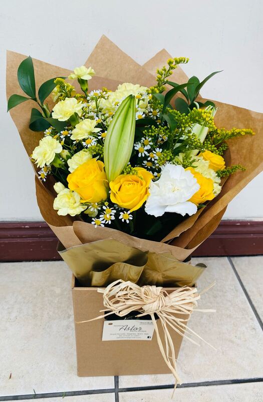 Flowers delivered to customer