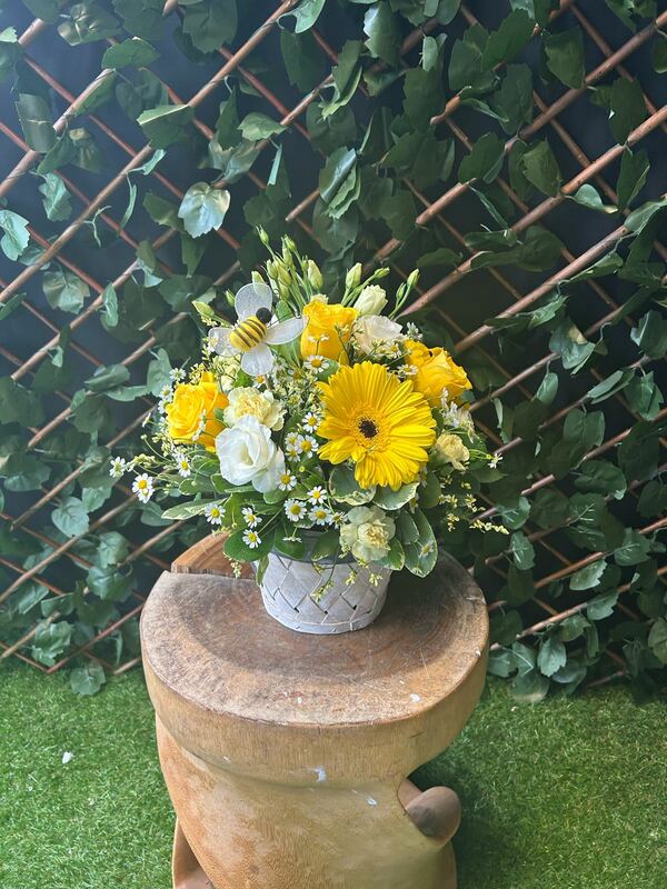 Flowers delivered to customer