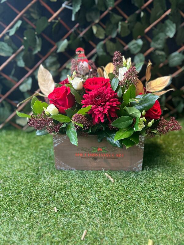 Flowers delivered to customer