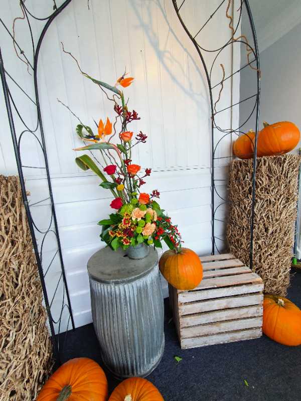 Flowers delivered to customer