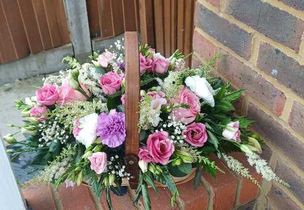 Flowers delivered to customer
