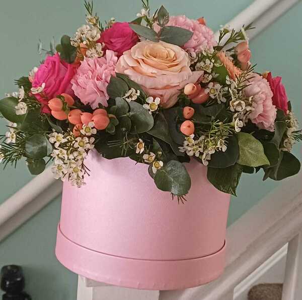 Flowers delivered to customer