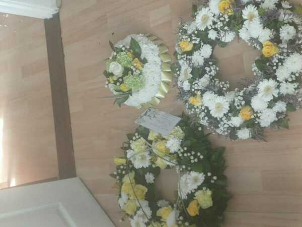 Flowers delivered to customer