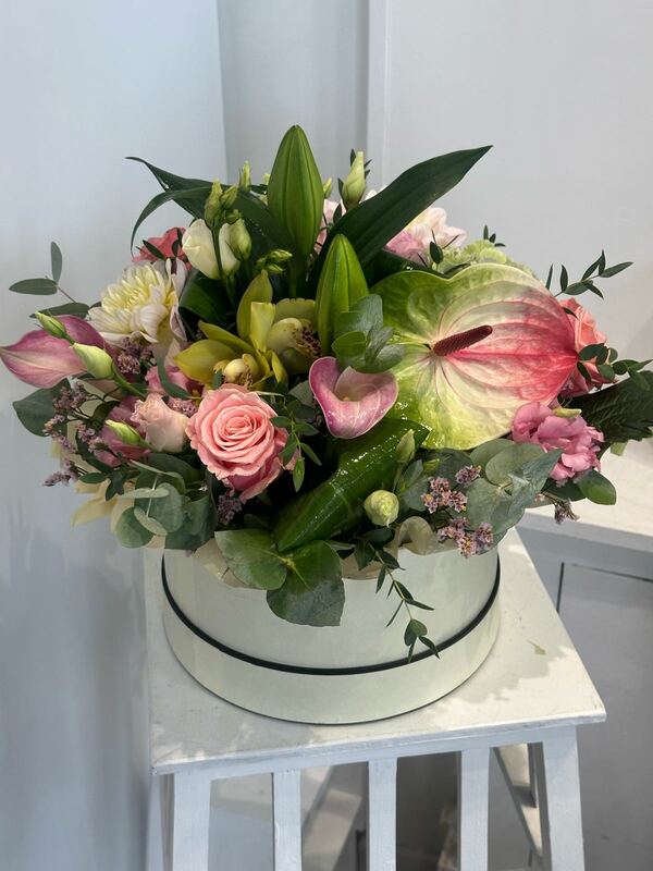 Flowers delivered to customer