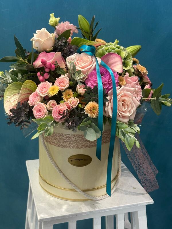 Flowers delivered to customer