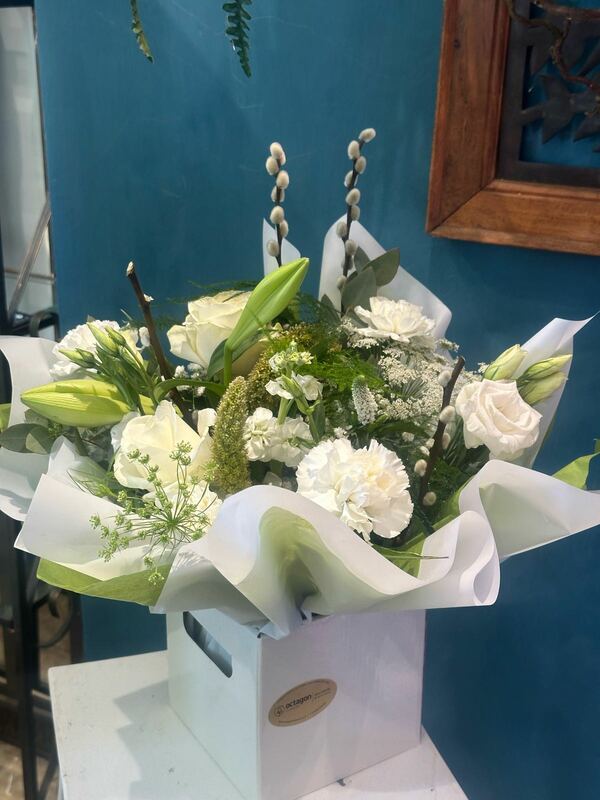 Flowers delivered to customer