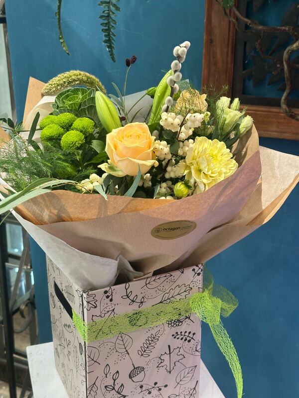 Flowers delivered to customer