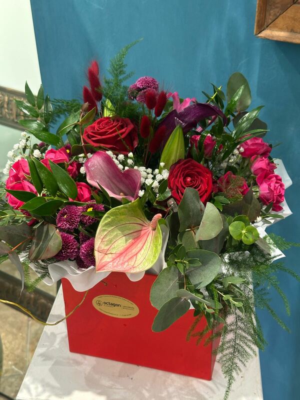 Flowers delivered to customer
