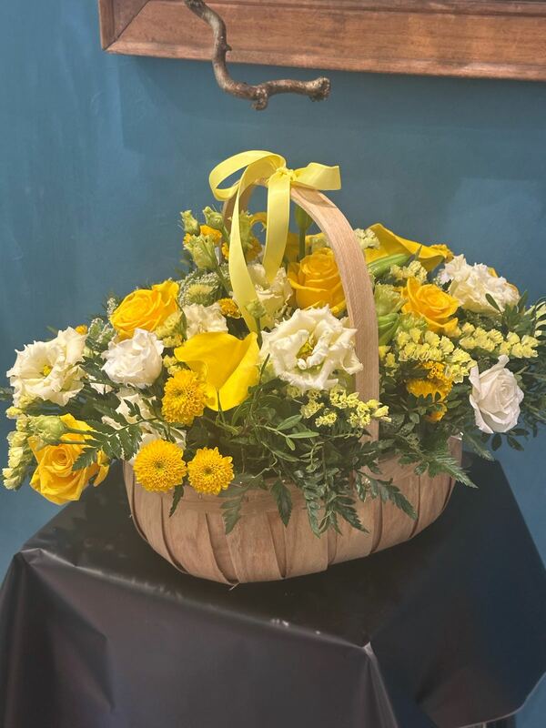 Flowers delivered to customer