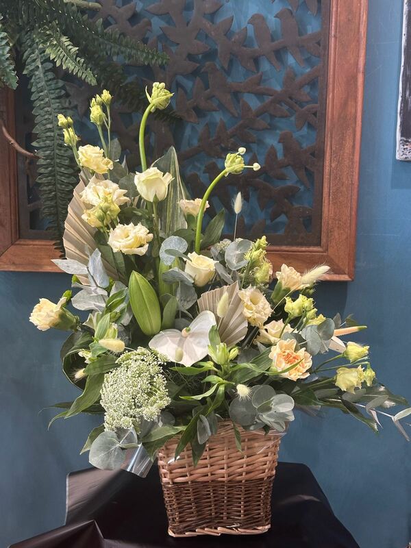 Flowers delivered to customer