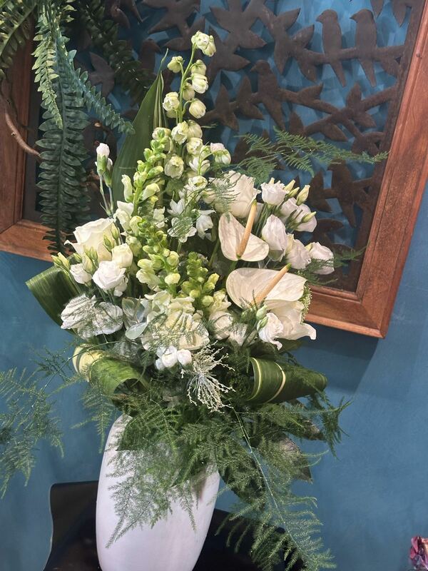 Flowers delivered to customer