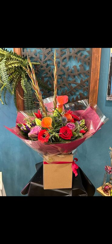 Flowers delivered to customer