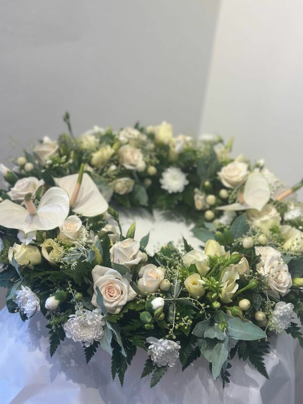 Flowers delivered to customer