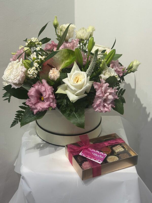 Flowers delivered to customer