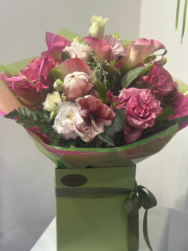 Flowers delivered to customer