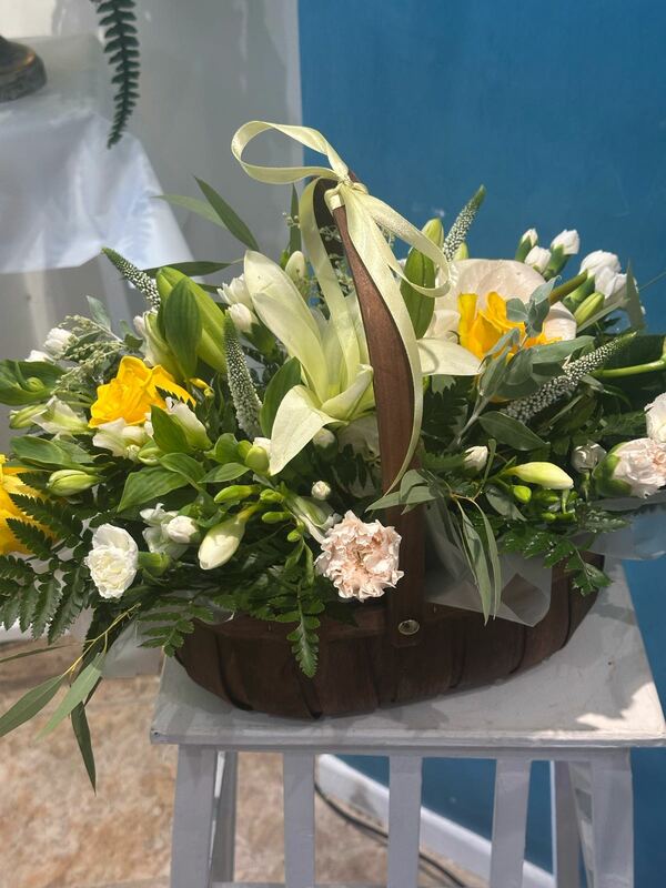Flowers delivered to customer