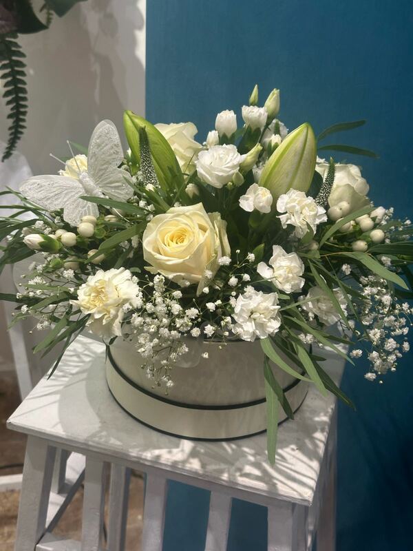 Flowers delivered to customer