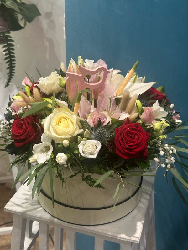 Flowers delivered to customer