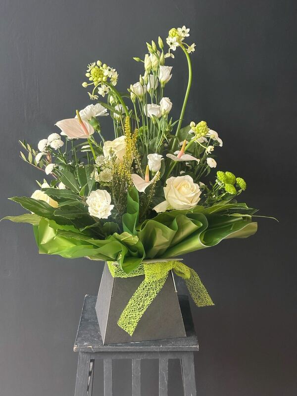 Flowers delivered to customer
