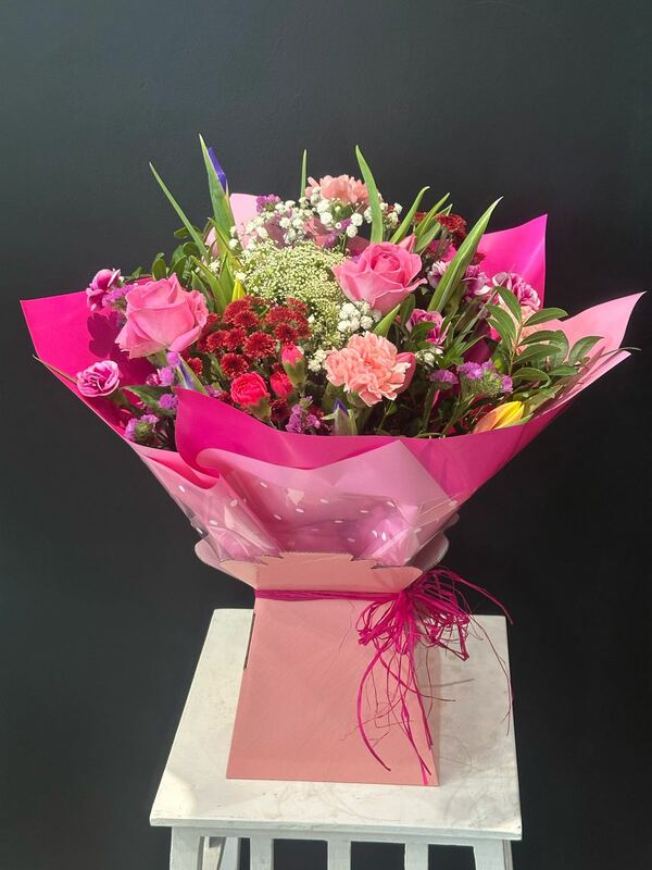 Flowers delivered to customer
