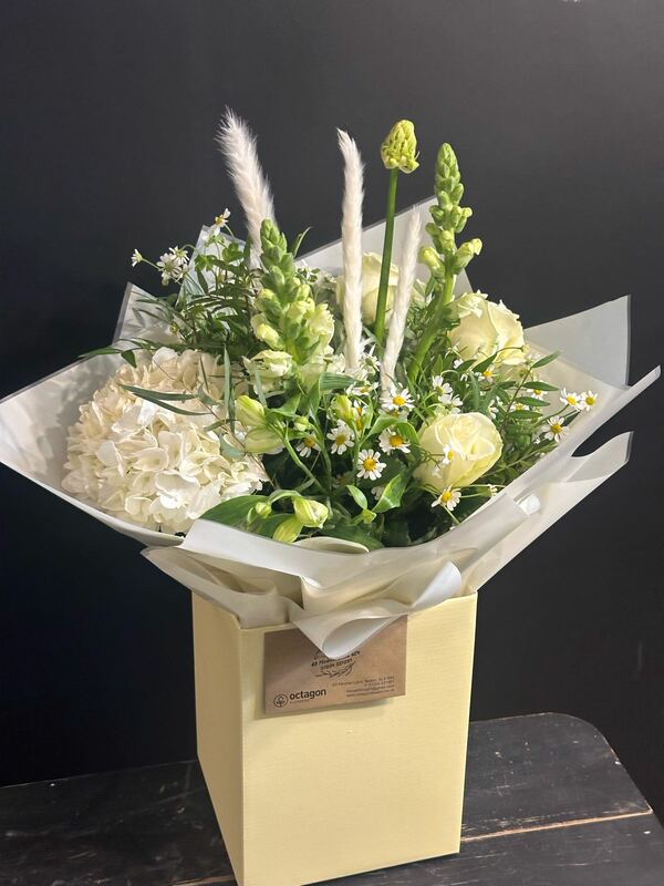 Flowers delivered to customer