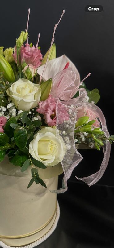 Flowers delivered to customer