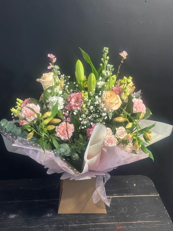 Flowers delivered to customer
