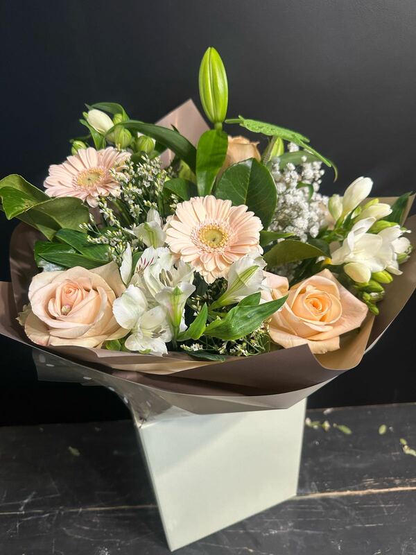 Flowers delivered to customer
