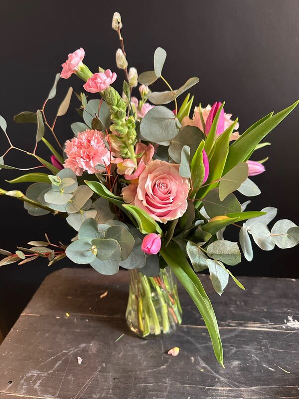 Flowers delivered to customer