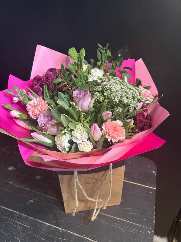 Flowers delivered to customer